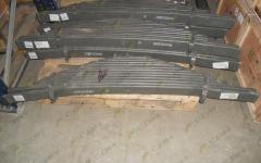 Рессора задняя L=1640, 12 листов (усиленная со ступенькой) Howo WG9725520283