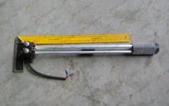 Датчик уровня топлива бака 300 л (l=550) Howo WG9112550129/1